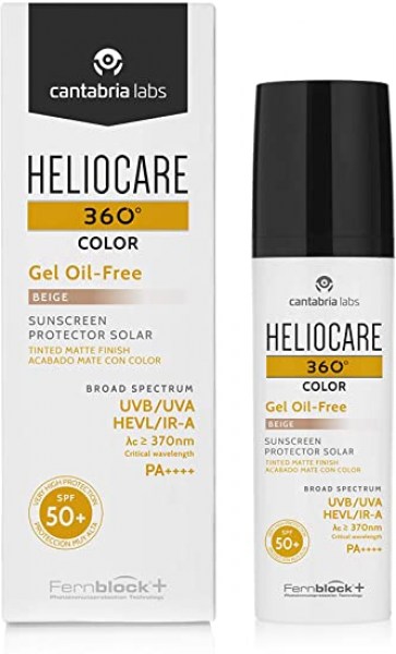 heliocare 360o color gel oil free beige 50ml