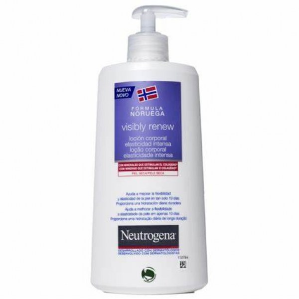 neutrogena visibly renew locion corporal elasticidad intensa 750 ml