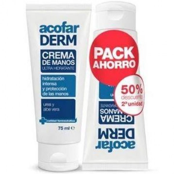 acofarderm crema de manos hidratante 75ml75ml