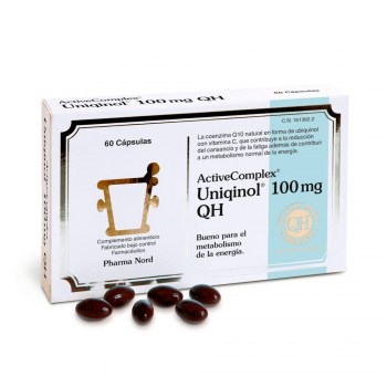activecomplex uniquinol 100mg qh 60 capsulas pharma nord