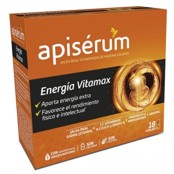 apiserum energia vitamax 18 viales