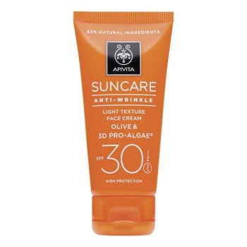 apivita suncare crema facial spf30 antiarrugas 50 ml