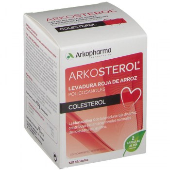 arkosterol levadura roja de arroz 120 capsulas