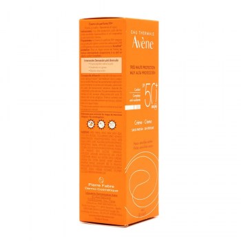 avene crema solar spf50 sin perfume 50 ml