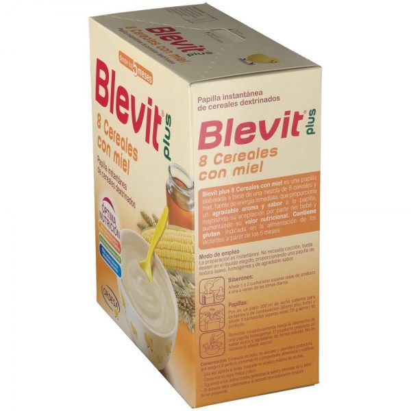 blevit plus 8 cereales con miel 600 g