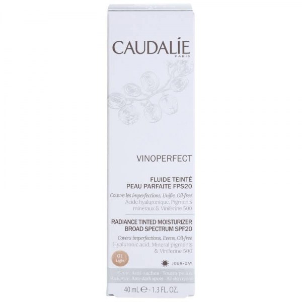 caudalie vinoperfect fluido color light 40ml