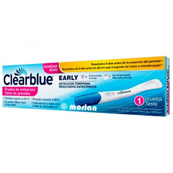 clearblue early test de embarazo