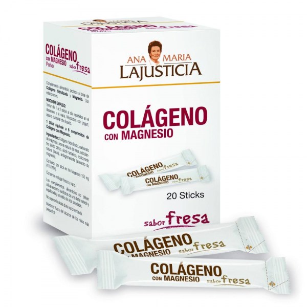 colageno con magnesio sticks fresa 20 sticks 5