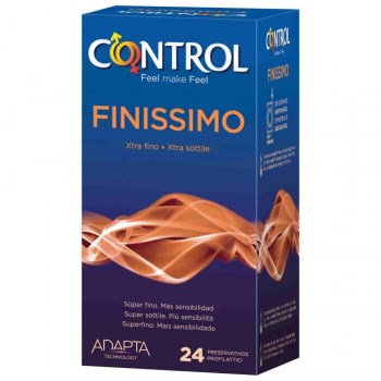control finissimo preservativos 24 u