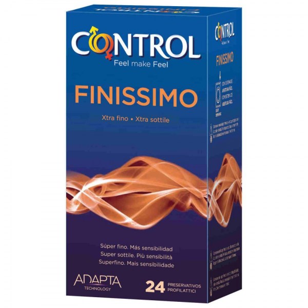 control finissimo preservativos 24 u