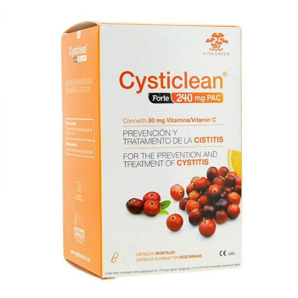 cysticlean forte 30 capsulas