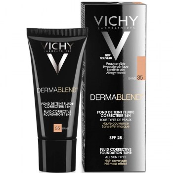 dermablend fondo de maquillaje corrector vichy sand 35 30 ml