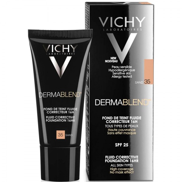 dermablend fondo de maquillaje corrector vichy sand 35 30 ml