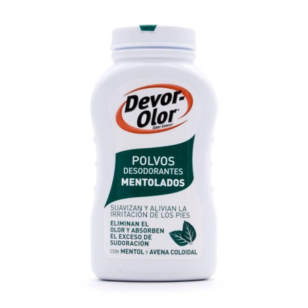 devor olor polvos desodorantes mentolados 100 gr