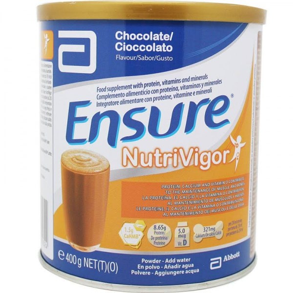 ensure nutrivigor 400 g chocolate