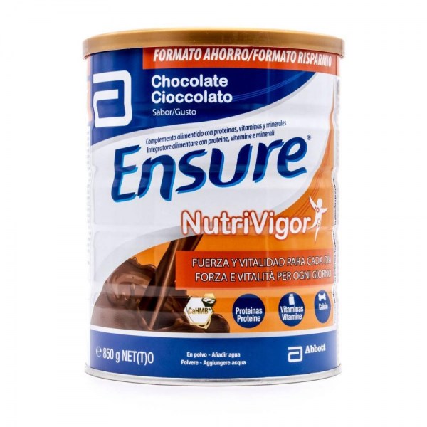 ensure nutrivigor 850 g chocolate