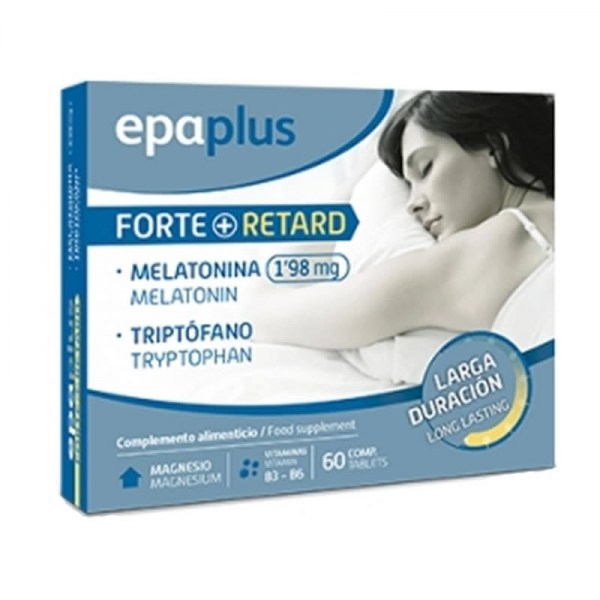 epaplus melatonina retard 198 mg triptofano 60 comprimidos