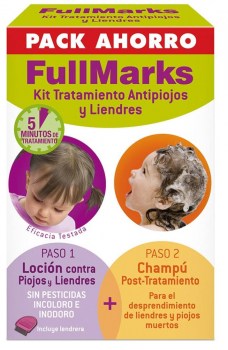 fullmarks kit antipiojos locion champu