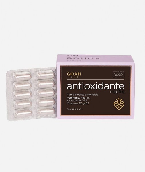 goah clinic antioxidante noche 60 caps