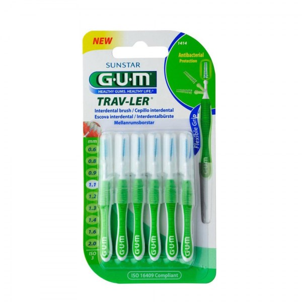 gum cepillo interdental trav ler 06 mm