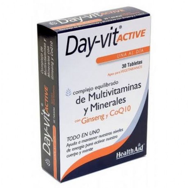 health aid day vit active 30 comprimidos