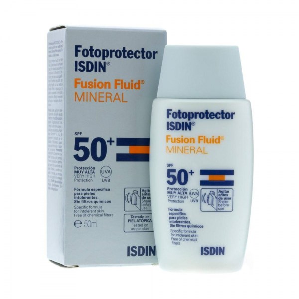 isdin fotoprotector mineral fusion fluid 50 50 ml