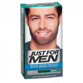 just for men bigote y barba moreno