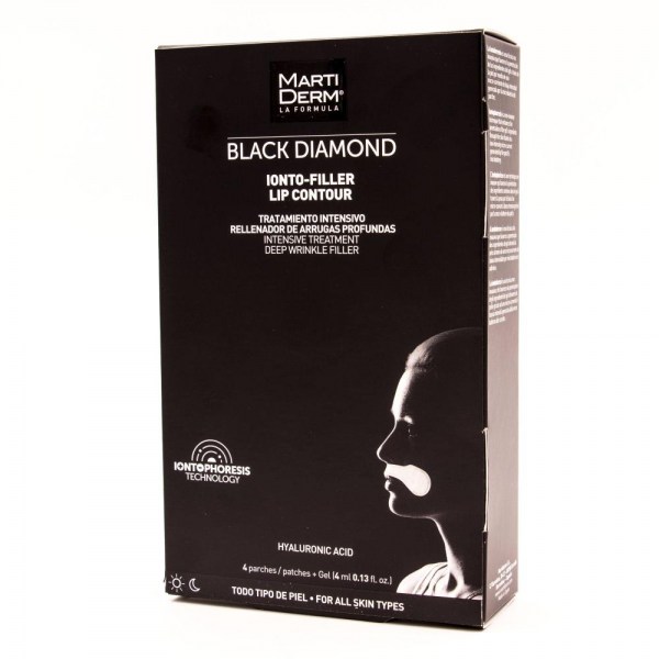 martiderm black diamond ionto filler lip contour 4 parches