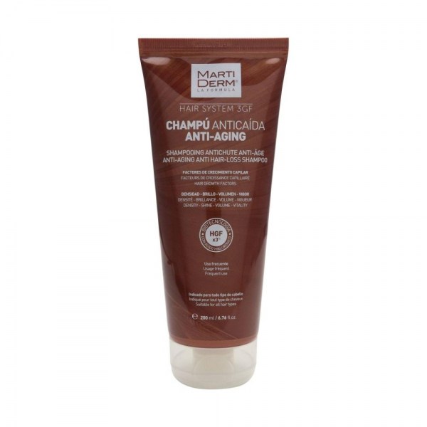martiderm champu anticaida anti aging 200 ml