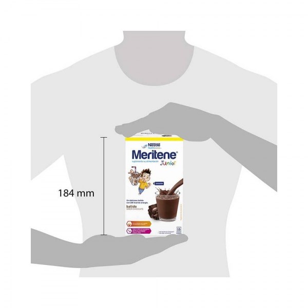 meritene junior 15 sobres chocolate