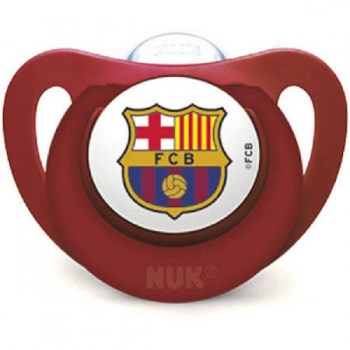 nuk chupete silicona fc barcelona 6 18m