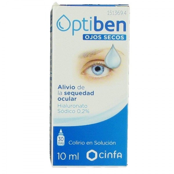 optiben ojos secos 10 ml