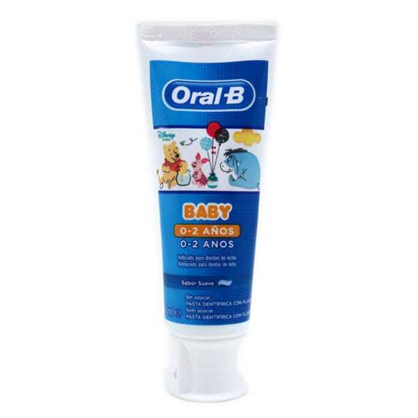 oral b pasta baby 0 2 anos 75 ml