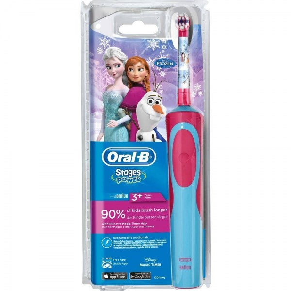 oral b stages power disney frozen cepillo de dientes sin cables