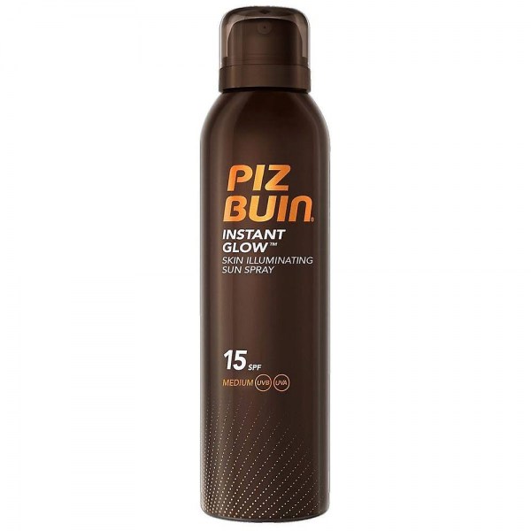 piz buin instant glow spray spf15 150 ml