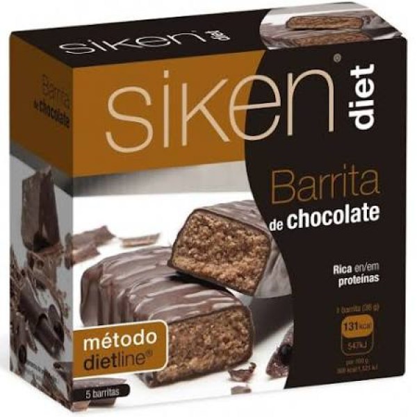 siken diet barrita chocolate 5 barritas