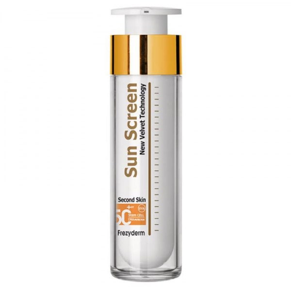 sun screen velvet face spf50 frezyderm 50 ml