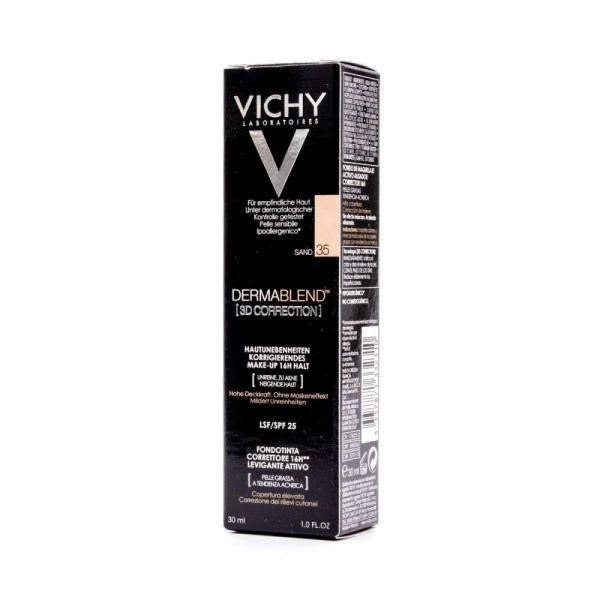 vichy dermablend 3d correction 35 sand 30 ml