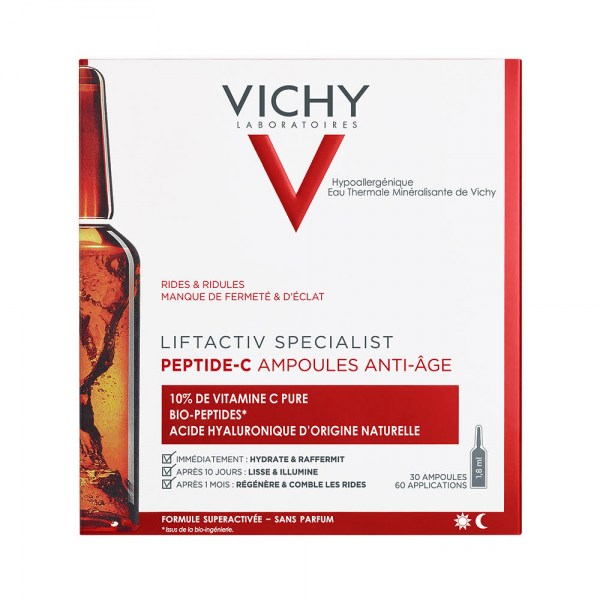 vichy lifactiv 30 ampollas peptide c