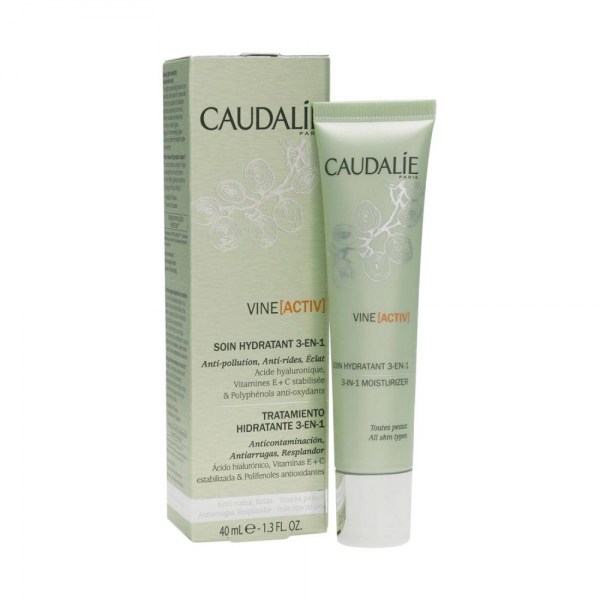 vineactiv tratamiento hidratante 3 en 1 40 ml caudalie
